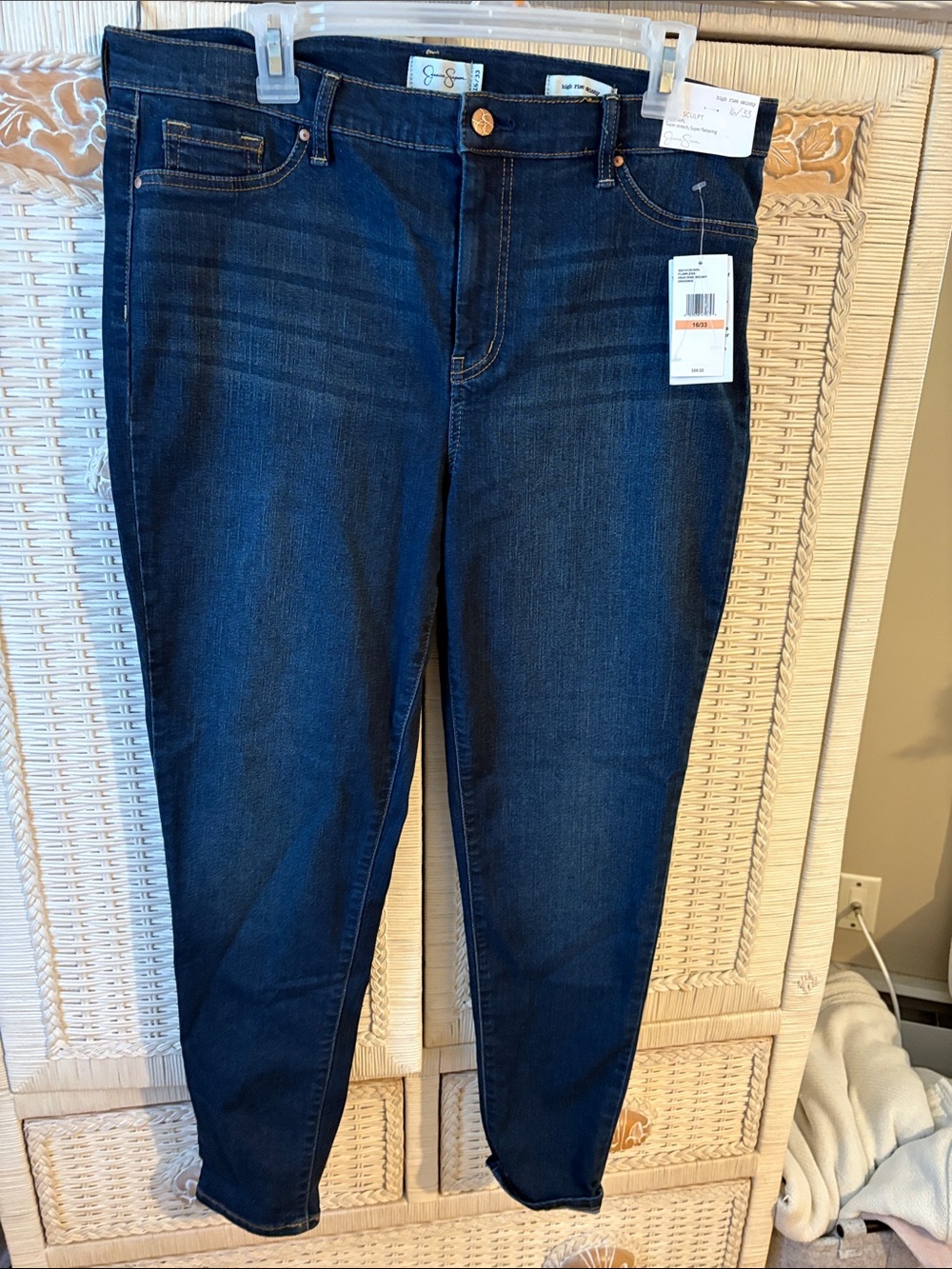 Jessica Simpson Dark Blue Skinny Jeans